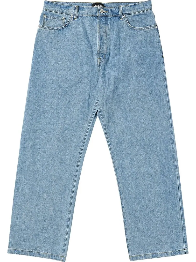 Джинсы Palace Baggier Jean 'Stone Wash' — изображение 1 из 2, синий