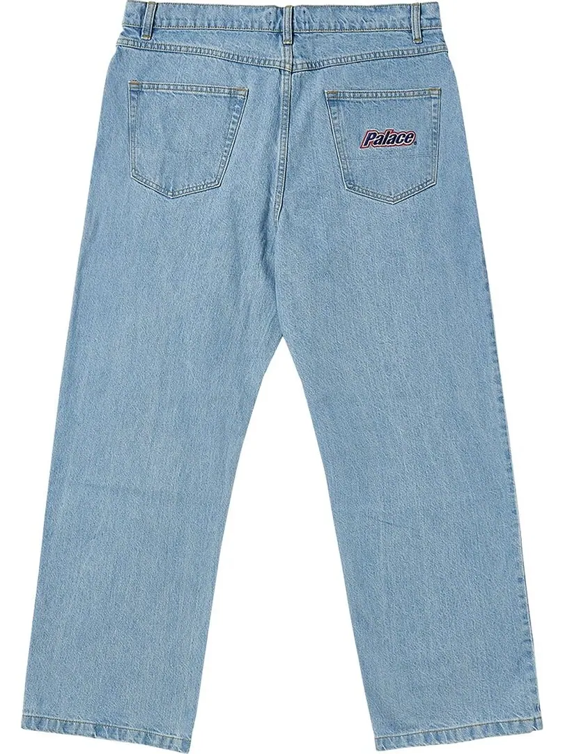 Джинсы Palace Baggier Jean 'Stone Wash' — изображение 2 из 2, синий