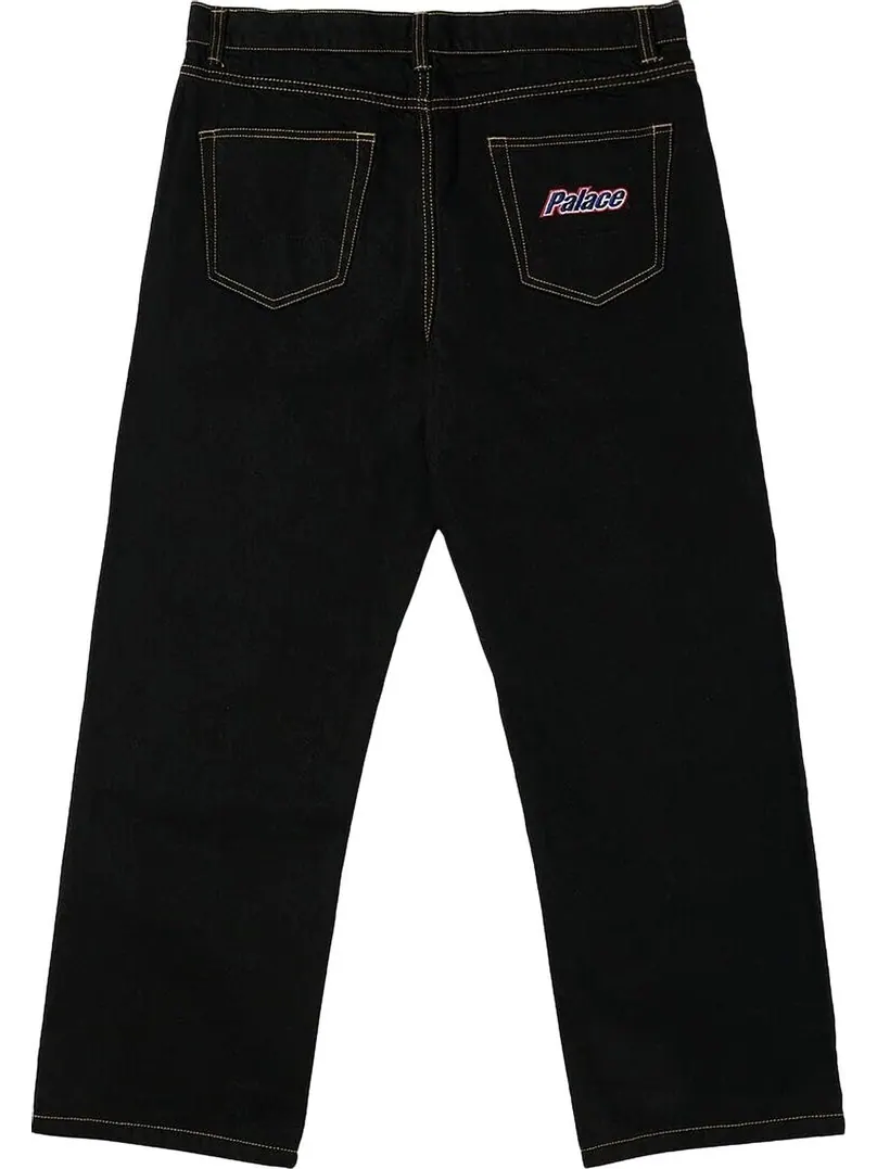 Джинсы Palace Baggier Jean 'Black' — изображение 2 из 2, черный