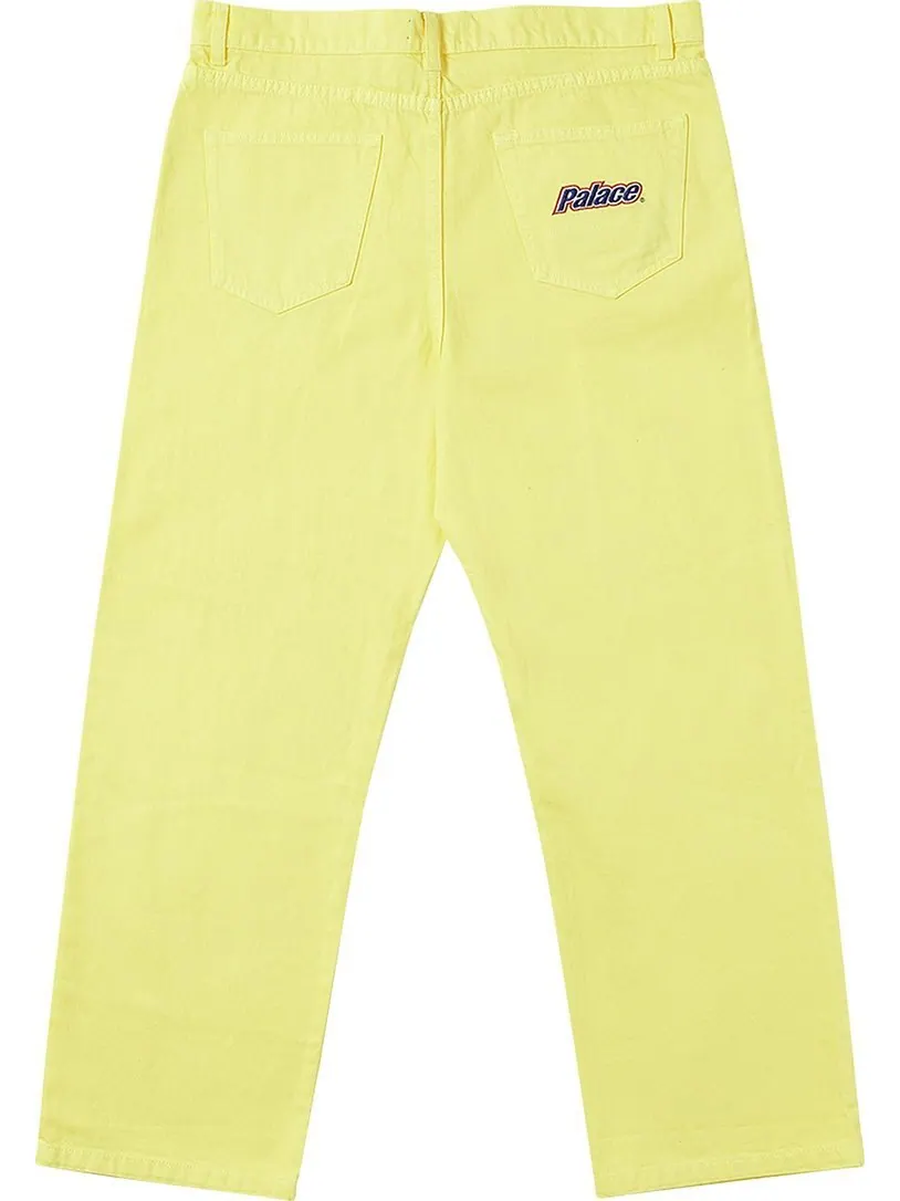 Джинсы Palace Baggier Jean 'Pastel Yellow' — изображение 2 из 2, желтый