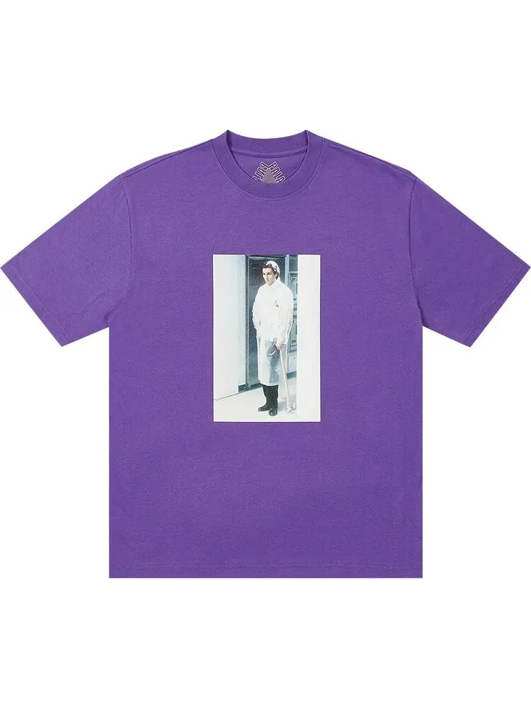 Футболка Palace American Psycho T-Shirt 'Regal Purple' — изображение 1 из 1, фиолетовый