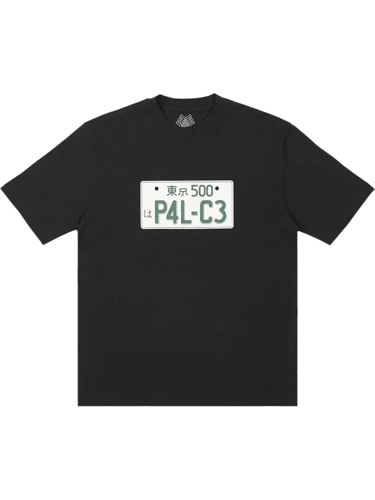 Футболка Palace Plate T-Shirt 'Black' — изображение 1 из 1, черный