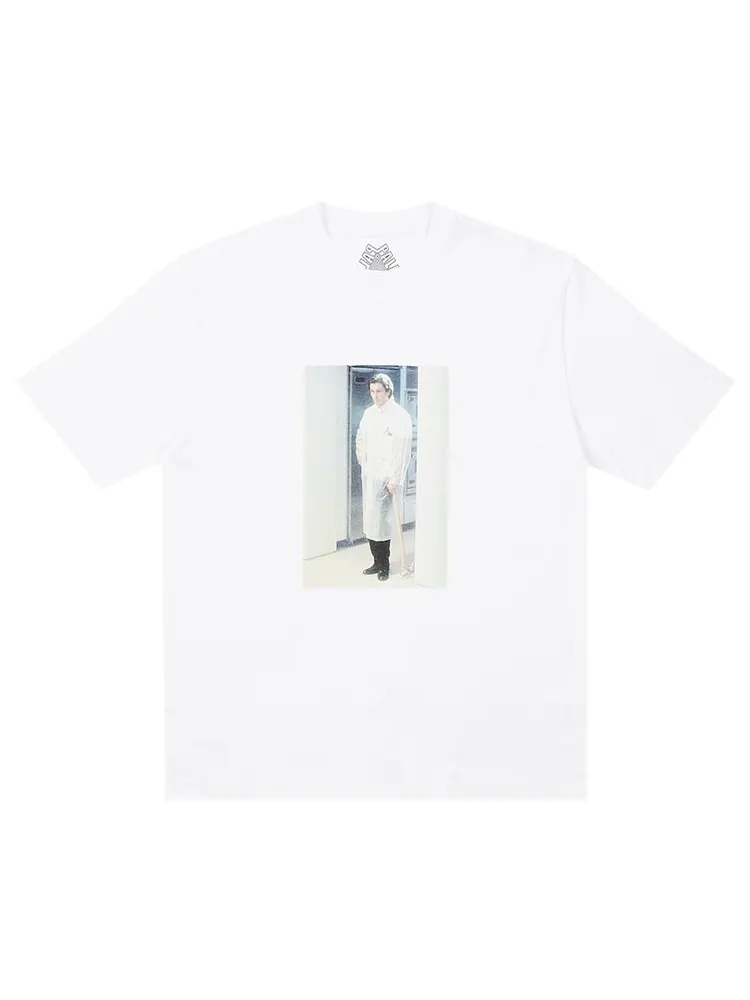 Футболка Palace American Psycho T-Shirt 'White' — изображение 1 из 1, белый