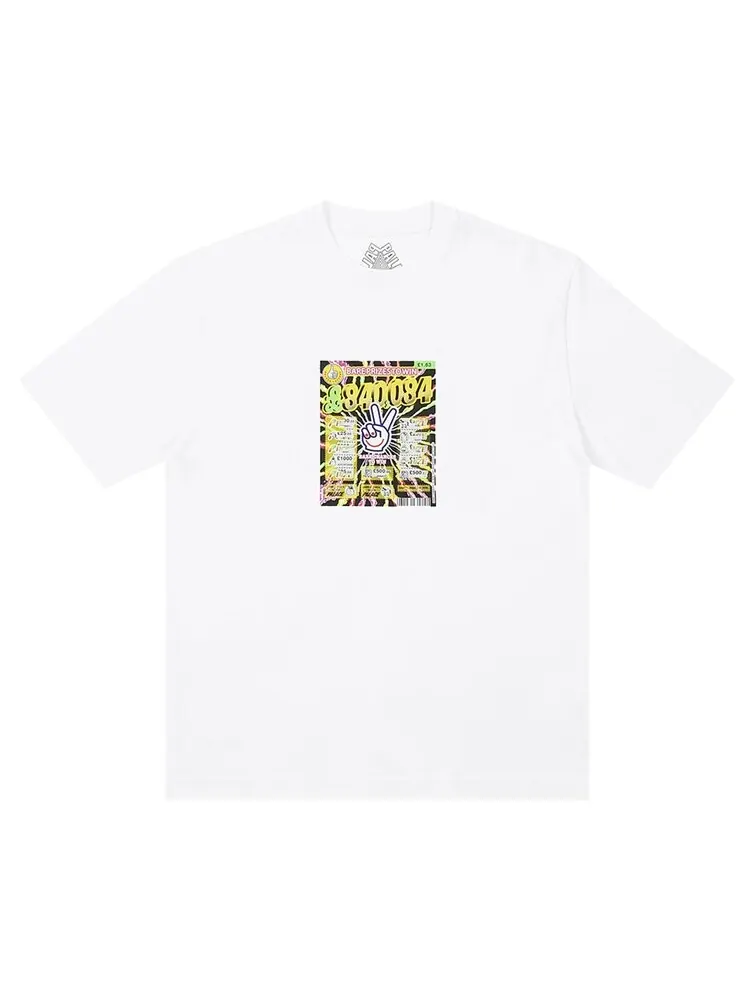 Футболка Palace Scratchy T-Shirt 'White' — изображение 1 из 1, белый