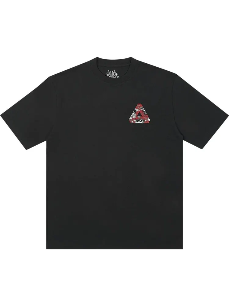 Футболка Palace Jungle Camo Tri-Ferg T-Shirt 'Black' — изображение 1 из 2, черный