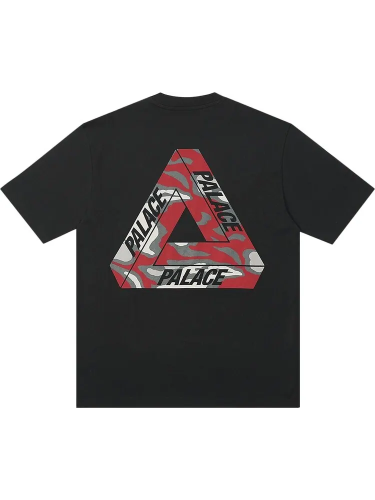 Футболка Palace Jungle Camo Tri-Ferg T-Shirt 'Black' — изображение 2 из 2, черный