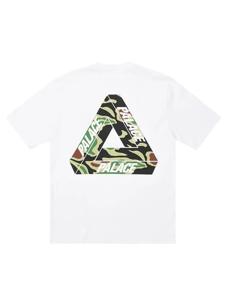 Футболка Palace Jungle Camo Tri-Ferg T-Shirt 'White' — изображение 2 из 2, белый