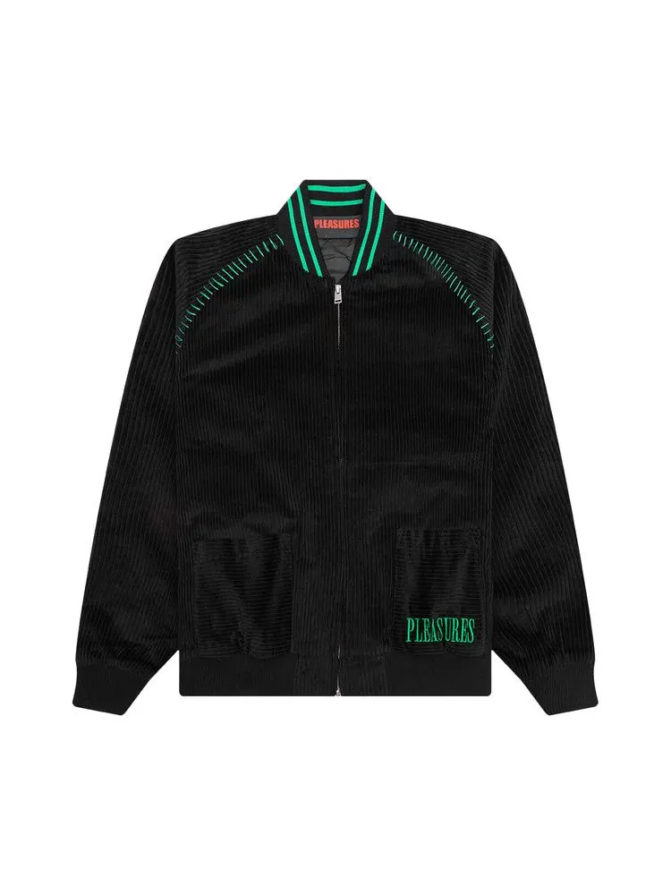 Куртка Pleasures Strikeout Cord Jacket — изображение 1 из 3, черный