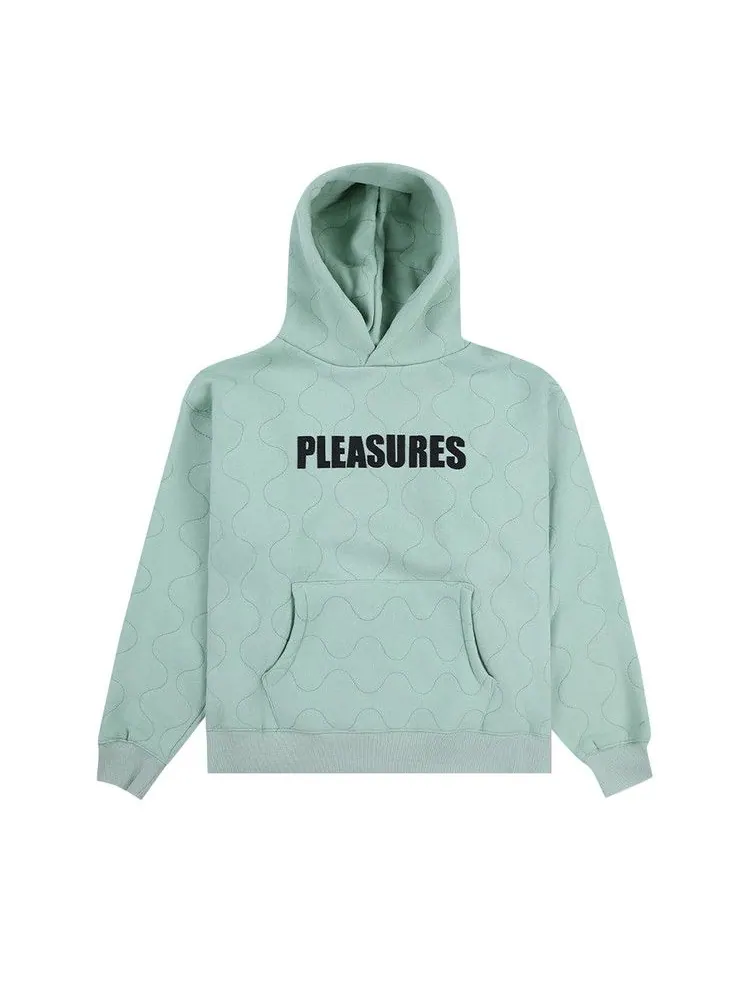 Худи Pleasures Wave Quilted Hoodie — изображение 1 из 1, матча