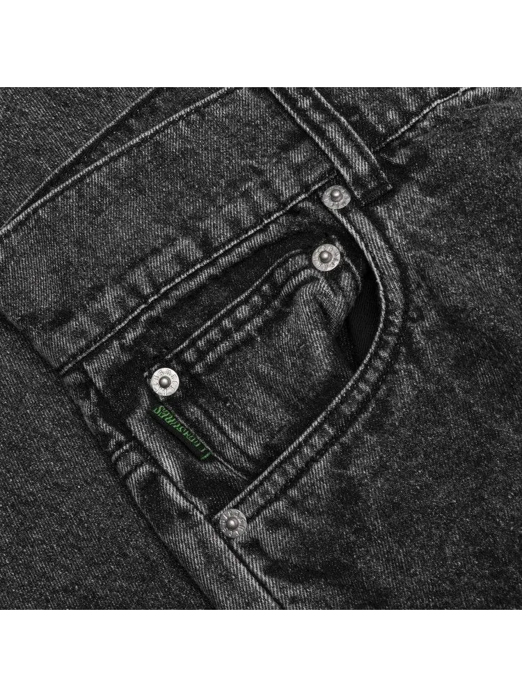 Джинсы Pleasures Acid 5-Pocket Jeans — изображение 3 из 3, черный