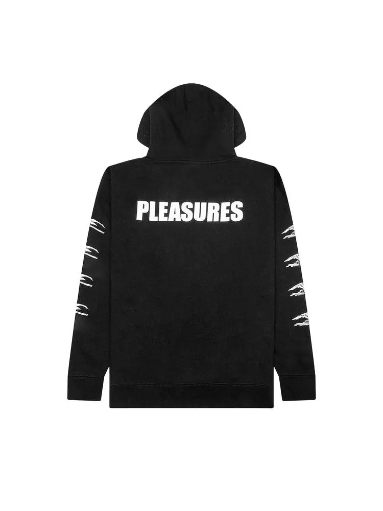 Худи Pleasures Illegal Hoodie — изображение 2 из 2, черный