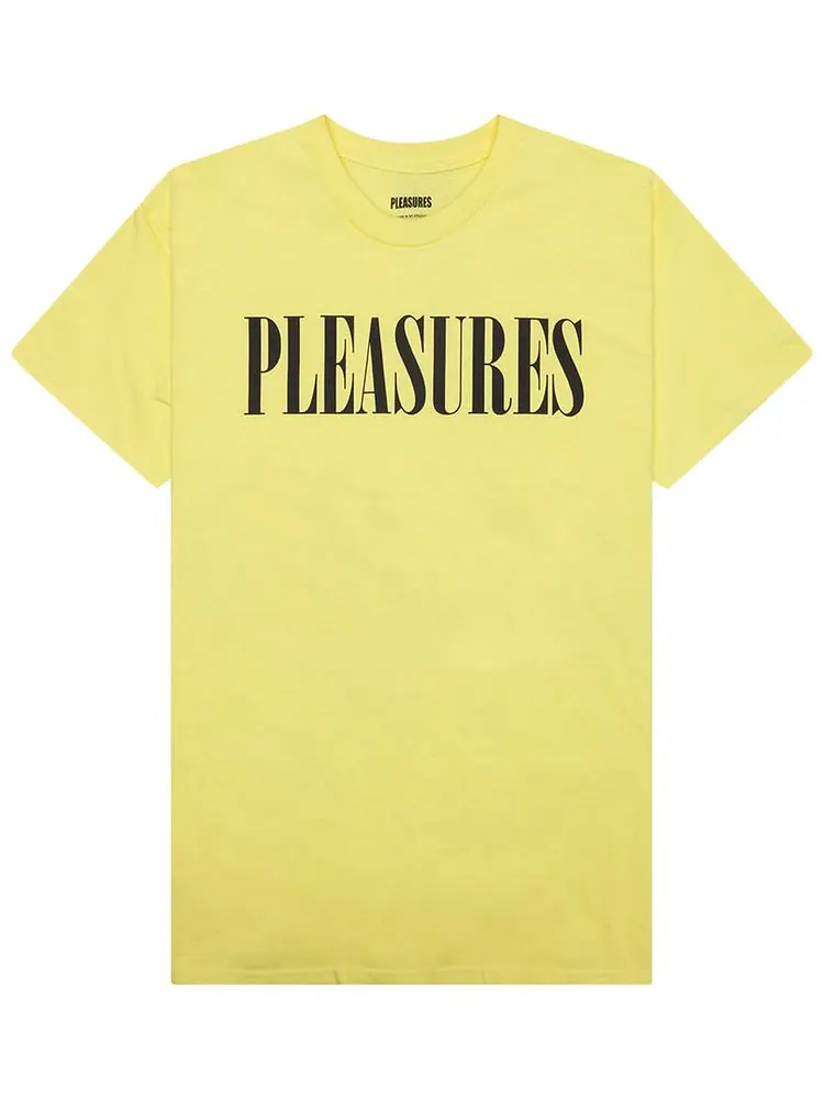 Футболка Pleasures Onyx 24 T-Shirt 'Cornsilk' — изображение 1 из 2, желтый