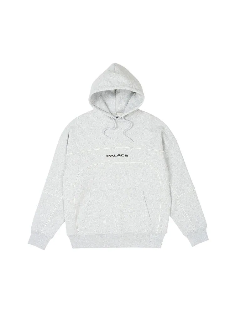Толстовка Palace Track Hood — изображение 1 из 2, серый