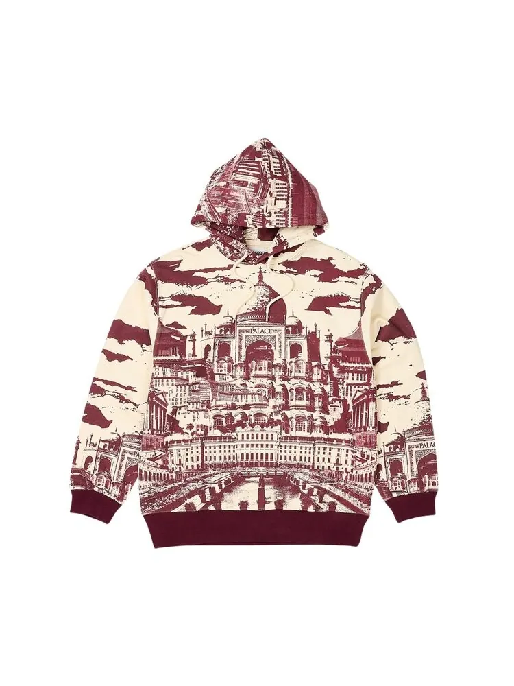 Толстовка Palace Mega Palace 'Soft White' — изображение 1 из 2, белый
