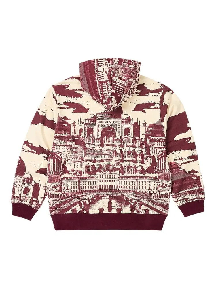 Толстовка Palace Mega Palace 'Soft White' — изображение 2 из 2, белый
