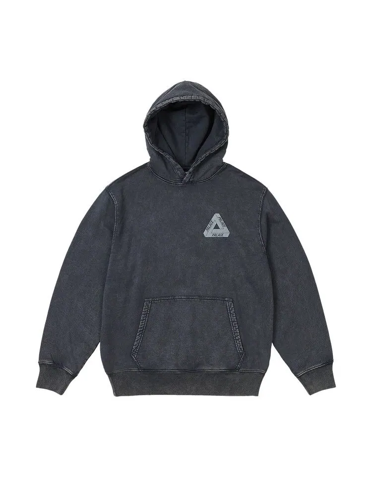 Толстовка Palace Washed Out Tri-Ferg Hood — изображение 1 из 2, темно-синий