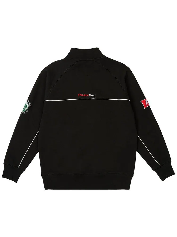 Толстовка Palace Par 1/4 Zip Funnel — изображение 2 из 2, черный
