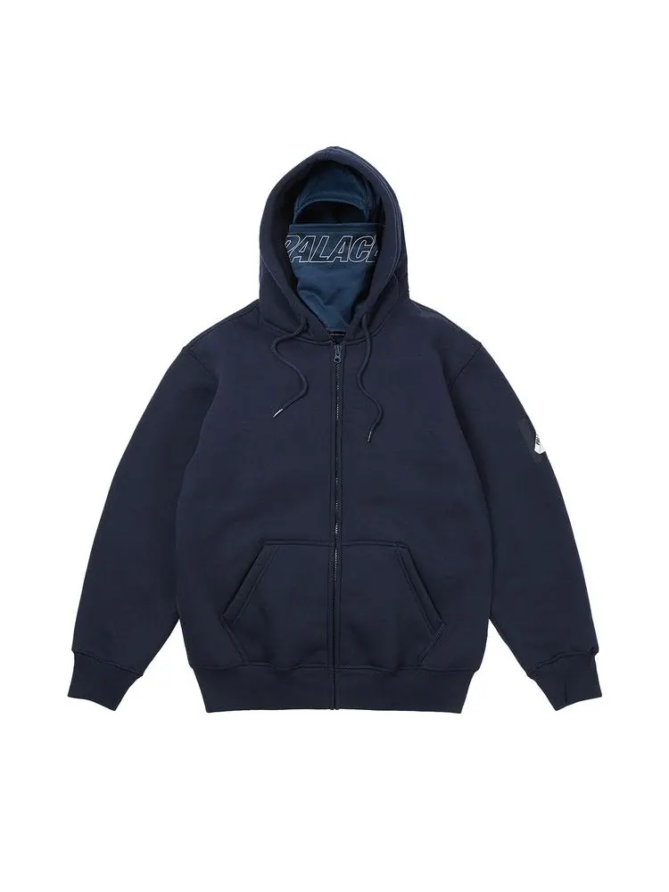 Толстовка Palace Facemask Thermal Hood — изображение 1 из 3, темно-синий