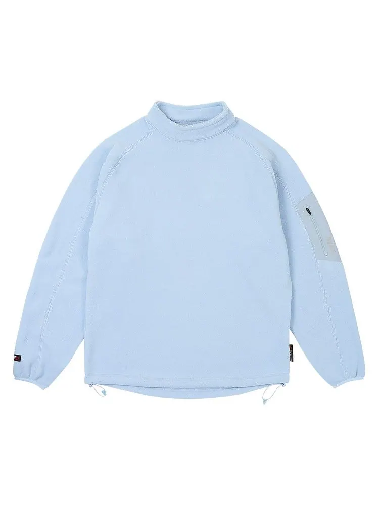 Топ Palace Polartec Mock Neck — изображение 1 из 2, светлый синий
