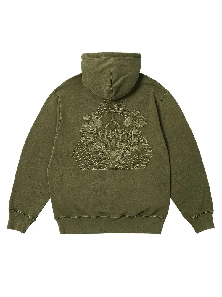 Толстовка Palace Demon 'The Deep Green' — изображение 2 из 2, зеленый