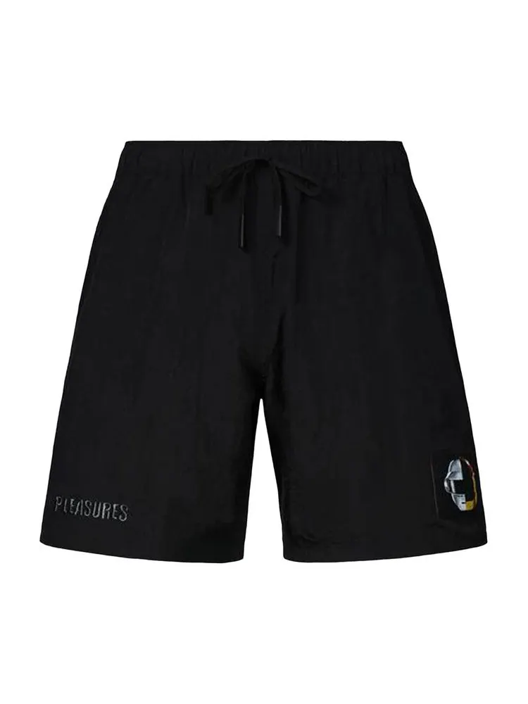 Шорты Pleasures Crush Hiking Shorts — изображение 1 из 2, черный
