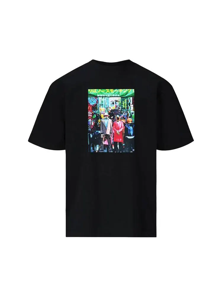 Футболка Pleasures Harajuku T-Shirt — изображение 1 из 1, черный