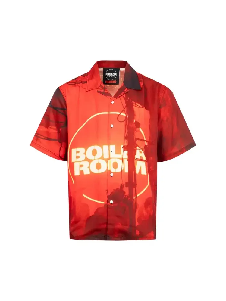 Pleasures Venue Button Up 'Red' — изображение 1 из 2, красный