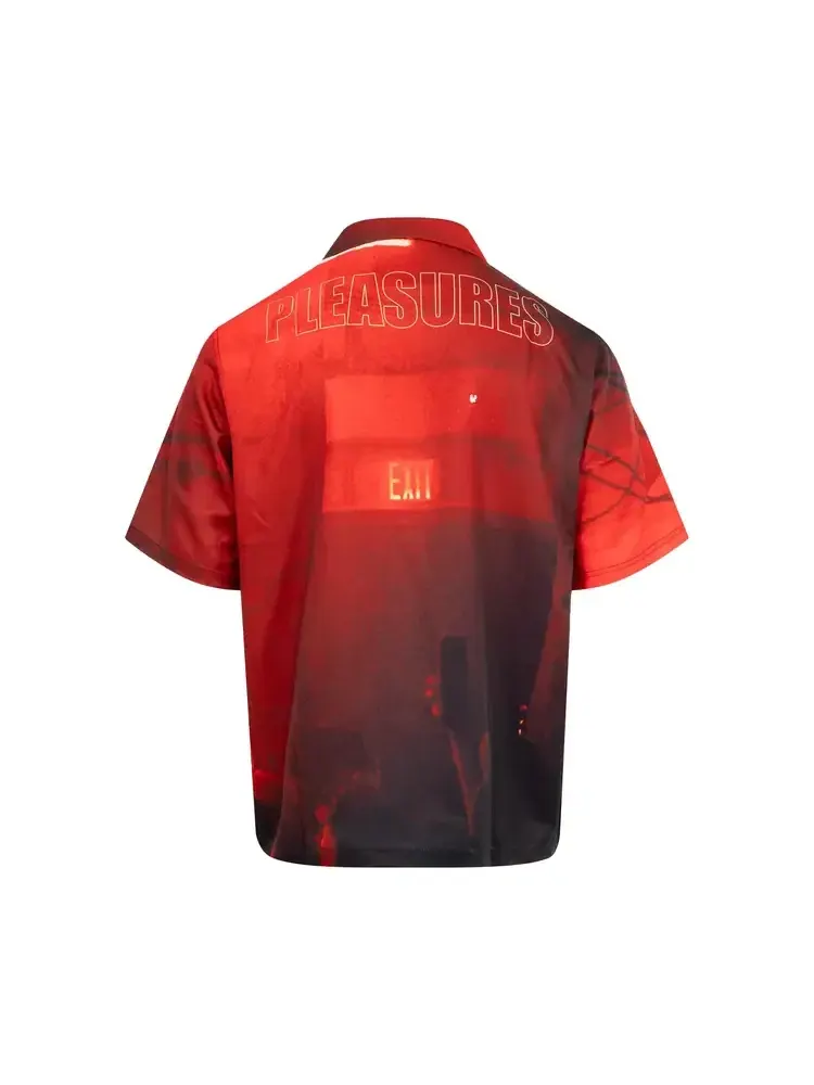 Pleasures Venue Button Up 'Red' — изображение 2 из 2, красный