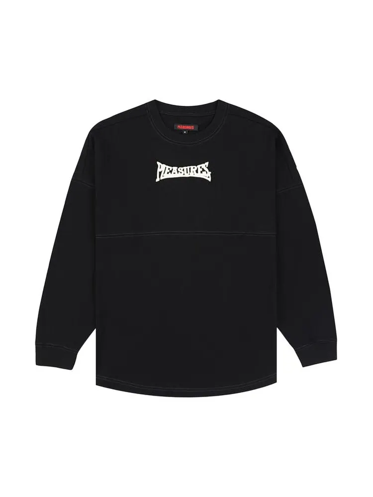 Лонгслив Pleasures Bulldog Heavyweight Long-Sleeve — изображение 1 из 2, черный