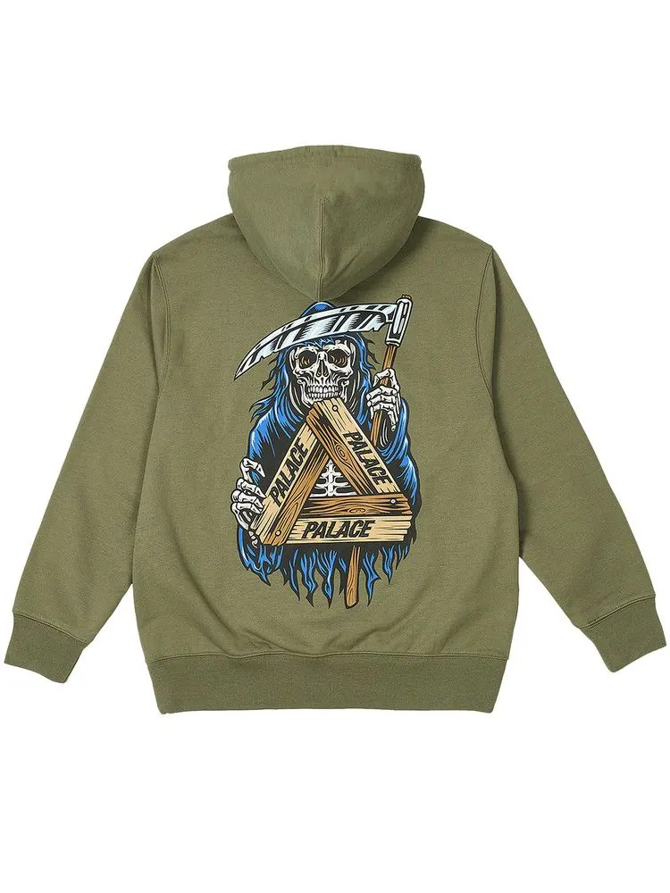 Толстовка Palace Reaper Hood — изображение 2 из 2, глубокий зеленый