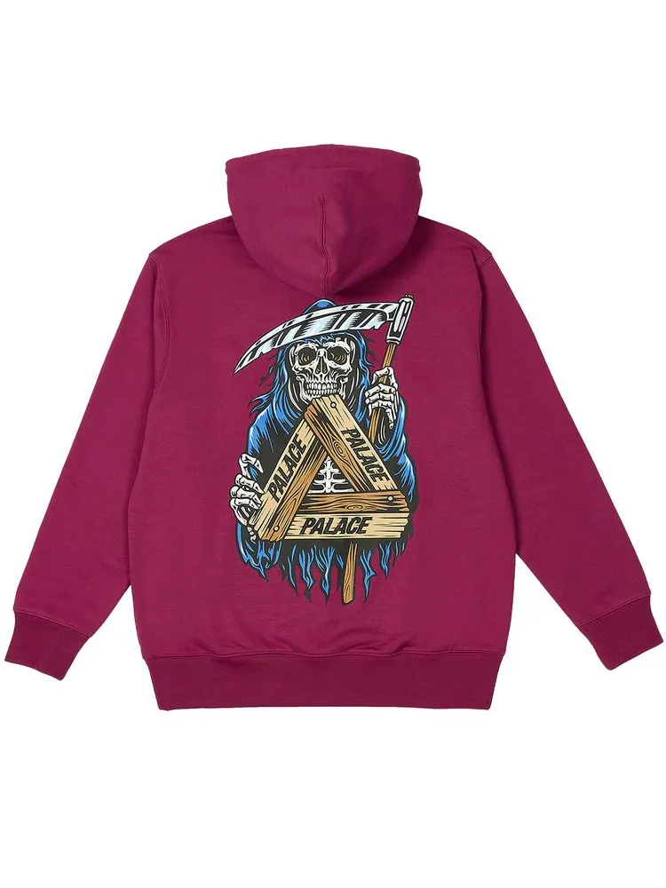 Худи Palace Reaper Hood Beetroot — изображение 2 из 2, красный