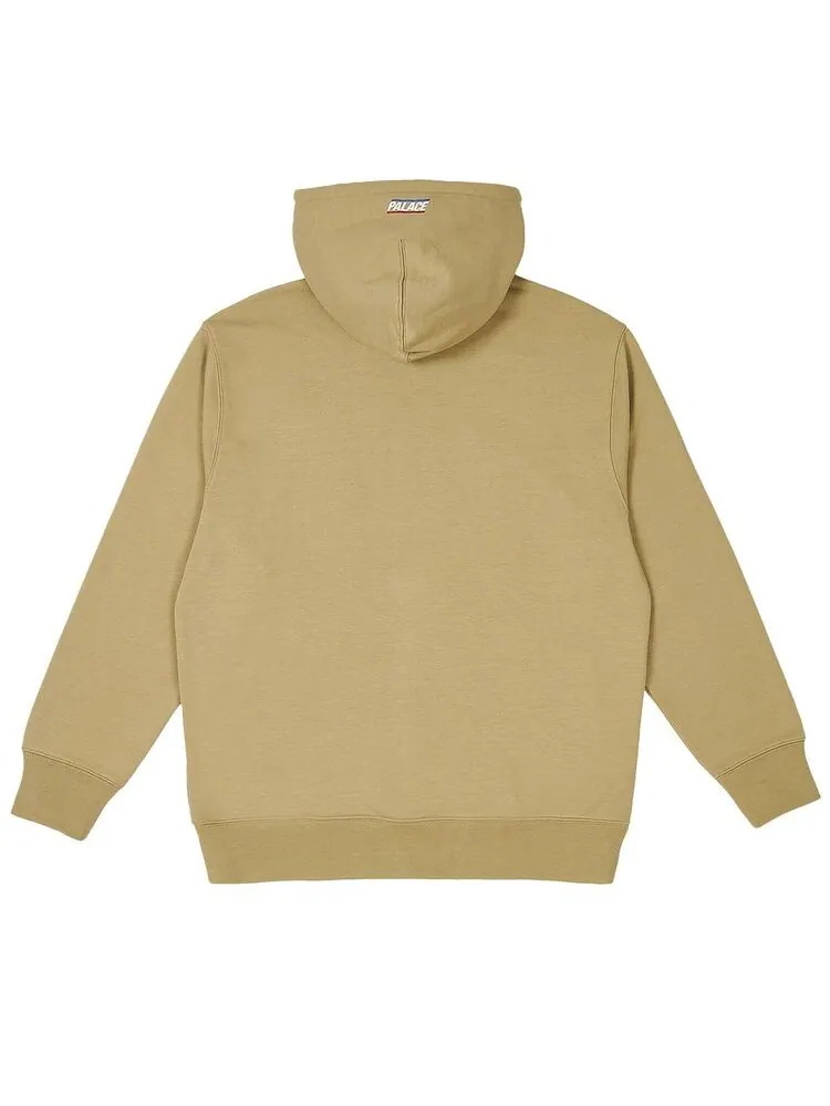 Худи Palace Basically A Hood Sand — изображение 2 из 2, желто-коричневый