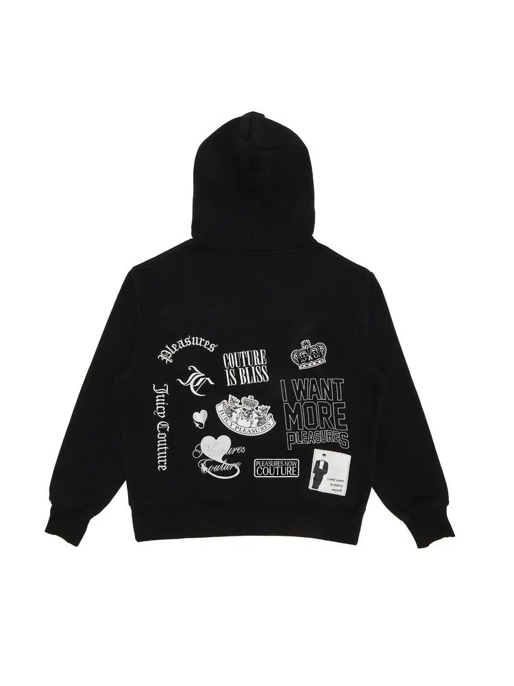 Худи Pleasures Bliss Hoodie — изображение 2 из 3, черный