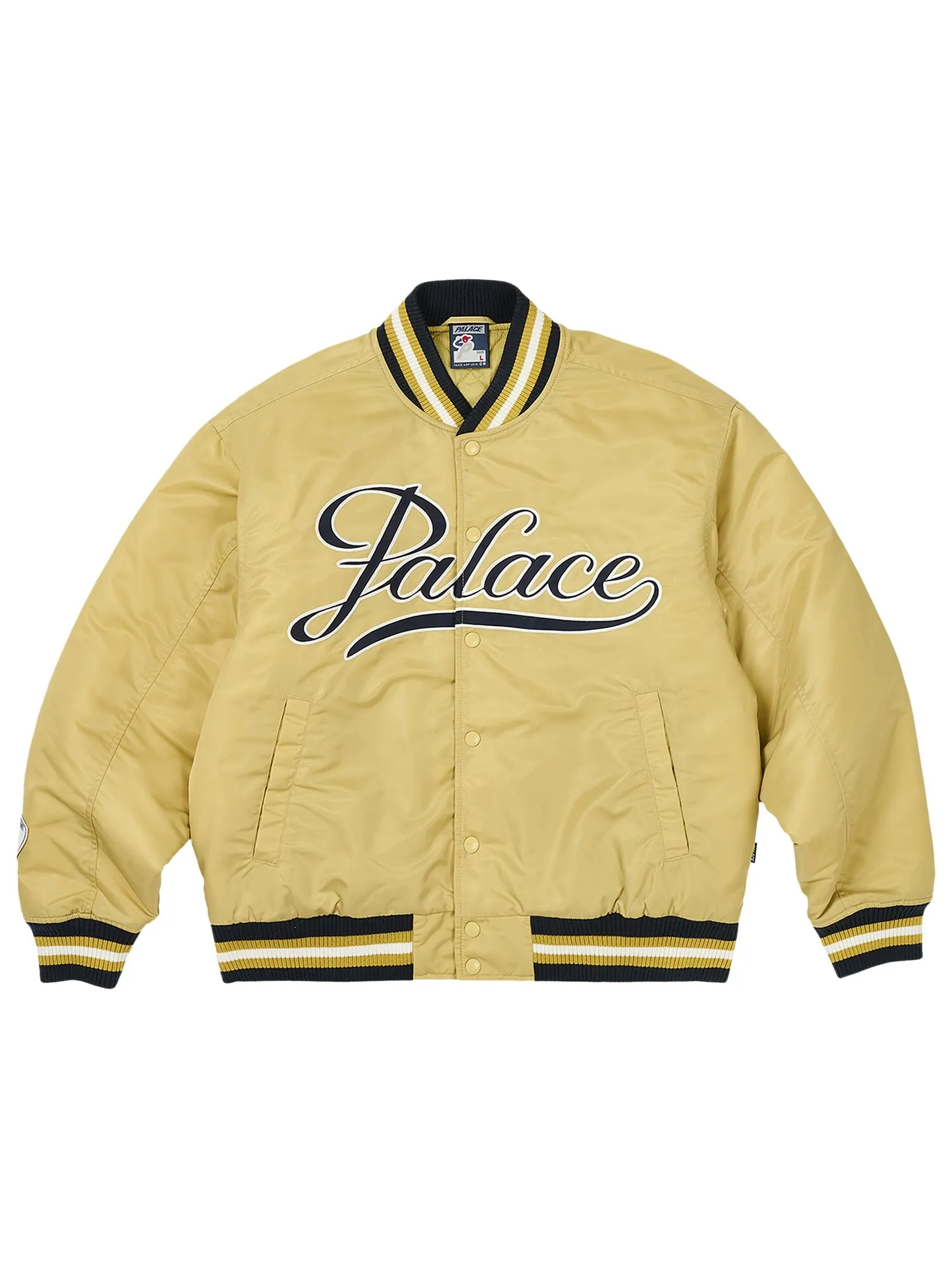 Palace Satin Куртка Arena Золотой — изображение 1 из 3