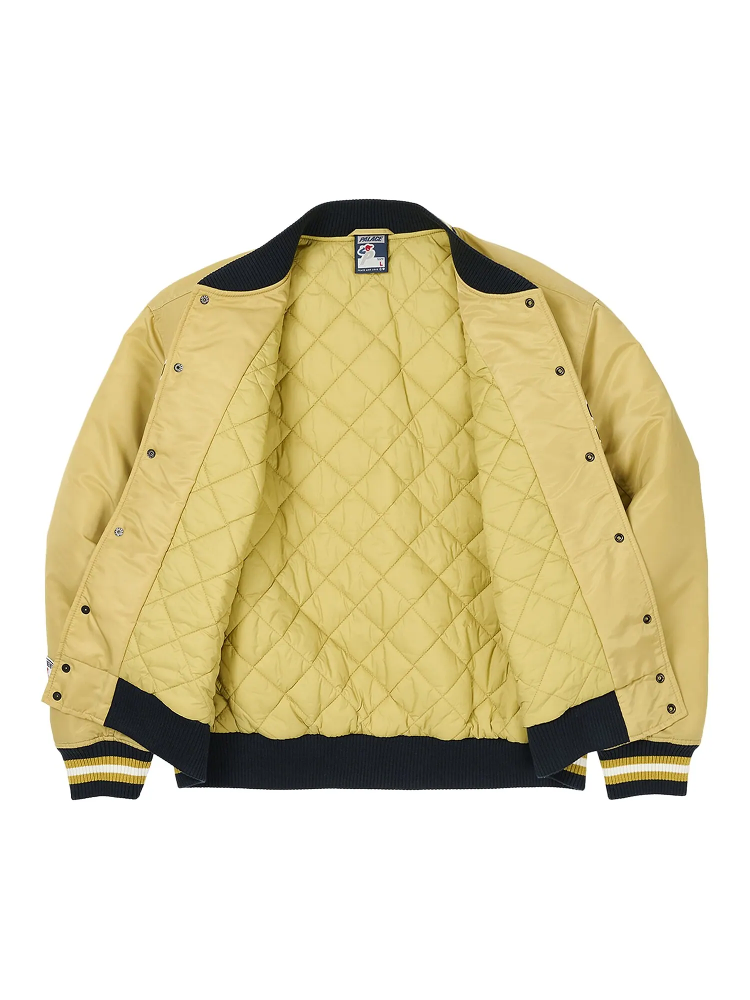 Palace Satin Куртка Arena Золотой — изображение 3 из 3
