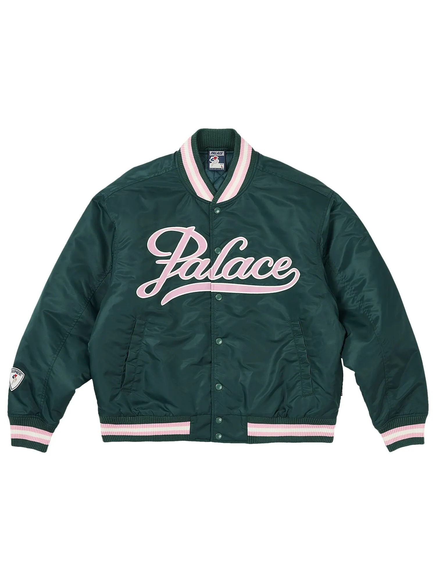 Palace Satin Куртка Arena Зеленый — изображение 1 из 3