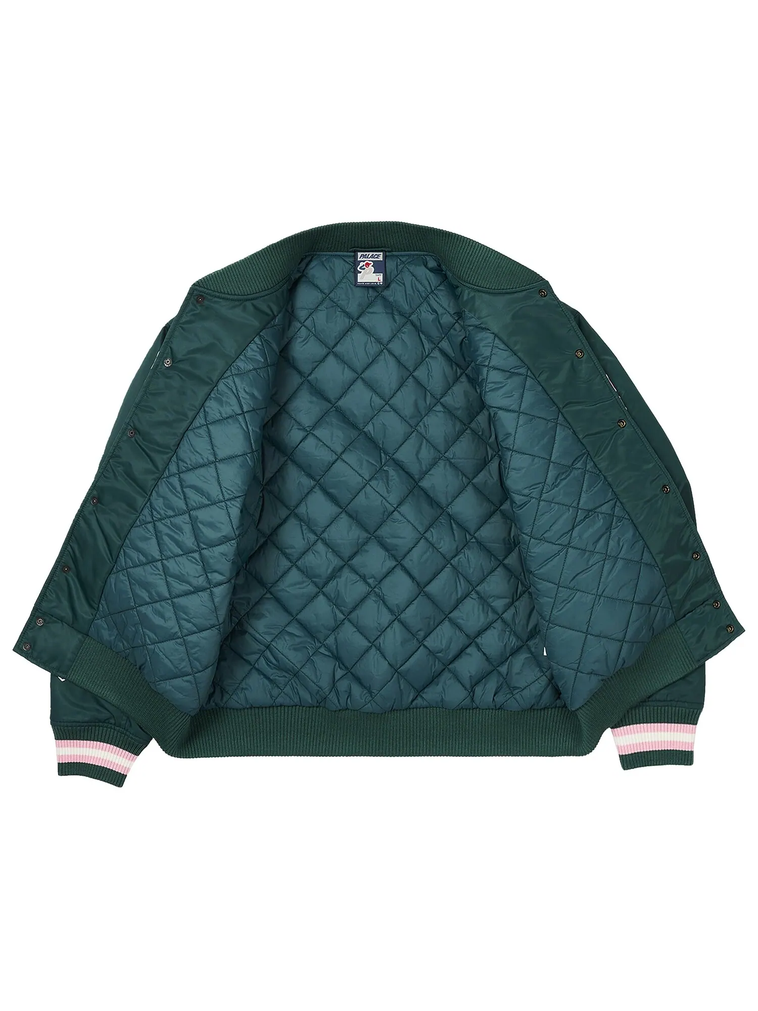 Palace Satin Куртка Arena Зеленый — изображение 3 из 3