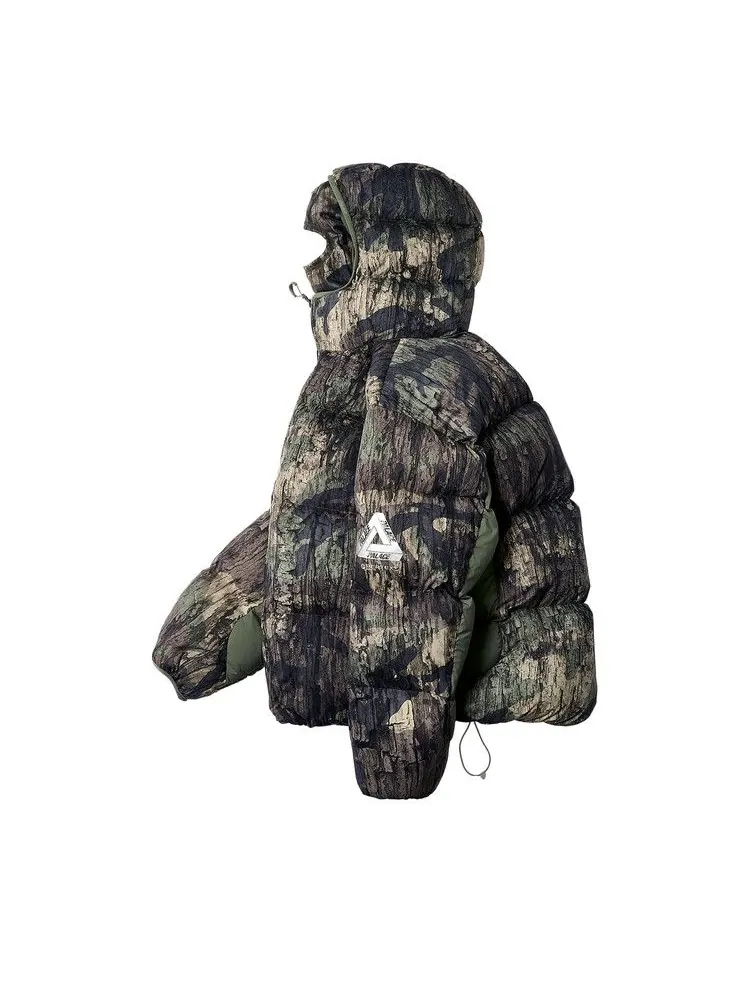 Пуховик Palace Pertex Matte Balaclava Puffa — изображение 3 из 3, зеленый