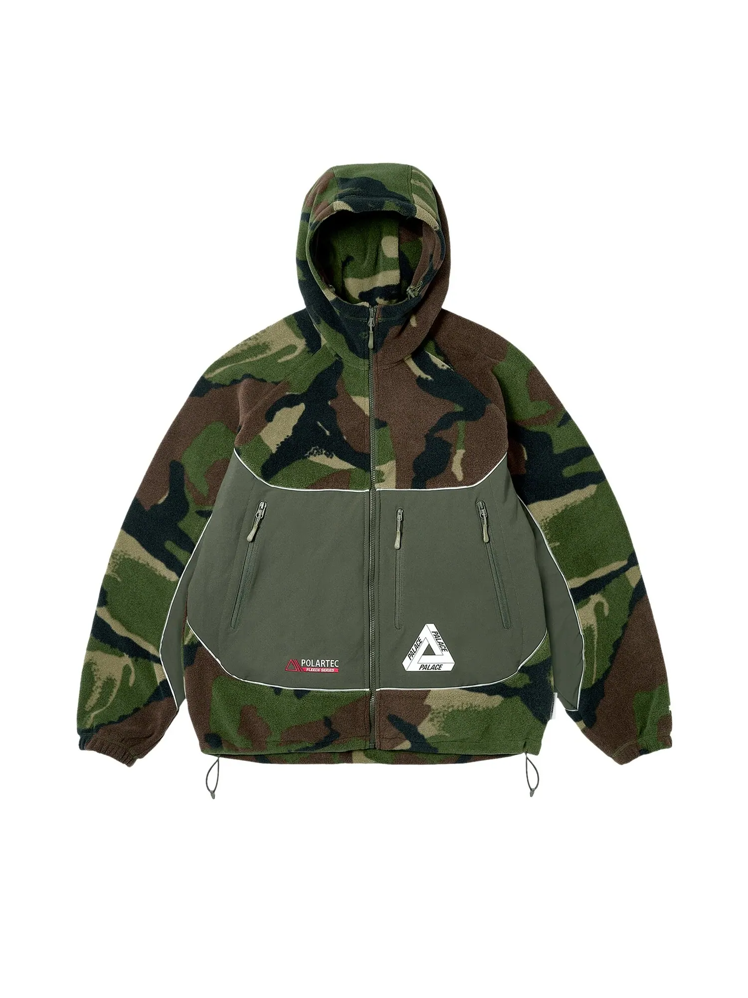 Куртка Palace Polartec 3M с капюшоном, Woodland Camo — изображение 1 из 2