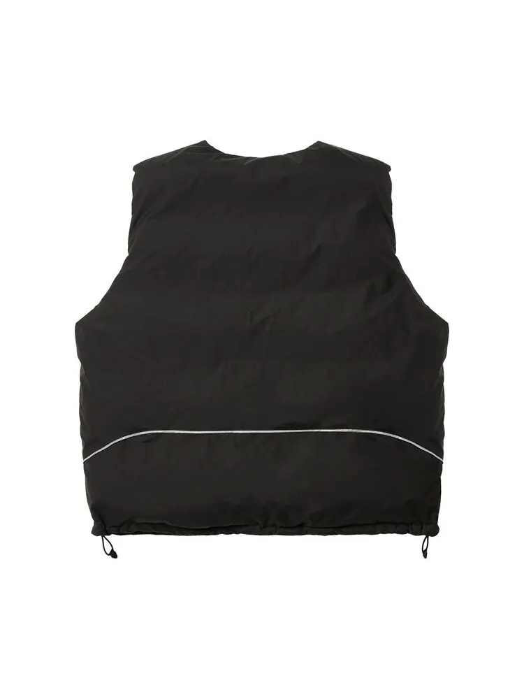 Жилет Palace P-Tech Reversible Puffa Vest — изображение 2 из 4, черный