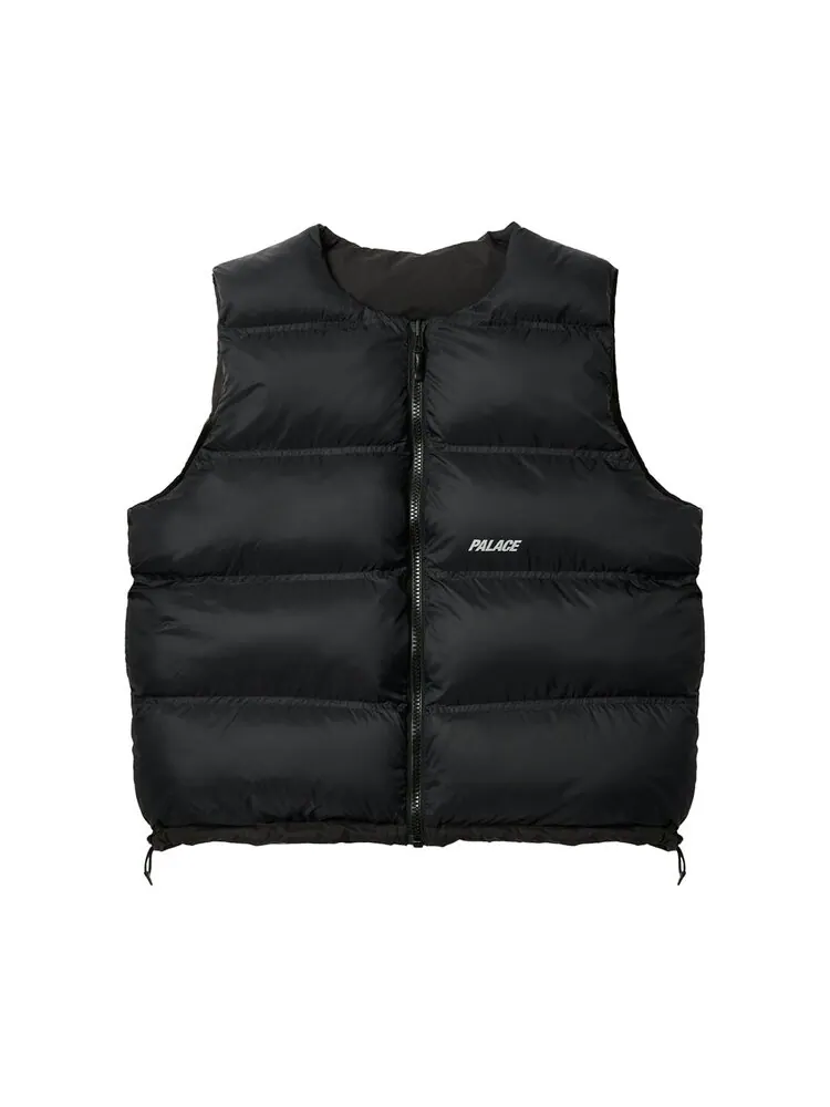 Жилет Palace P-Tech Reversible Puffa Vest — изображение 3 из 4, черный