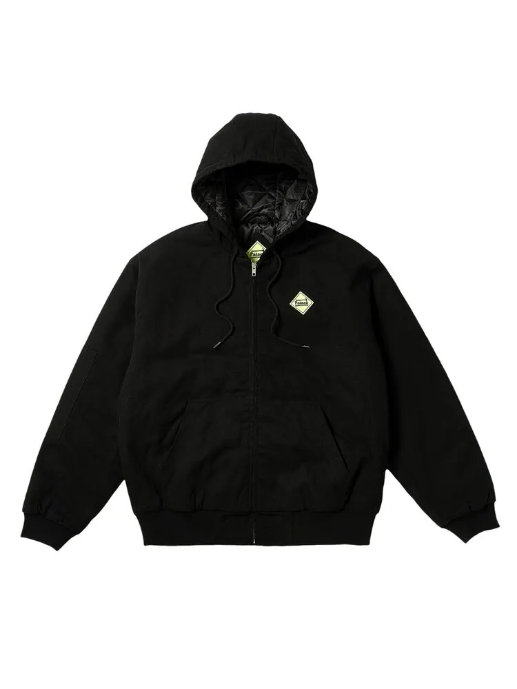 Куртка Palace Hardware Hooded Workwear 'Black' — изображение 1 из 3, черный