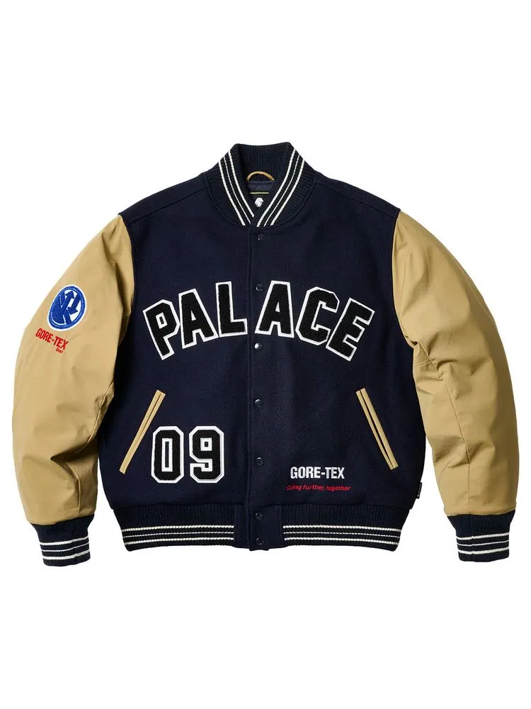 Куртка Palace GORE-TEX Going Further Varsity — изображение 1 из 3, темно-синий