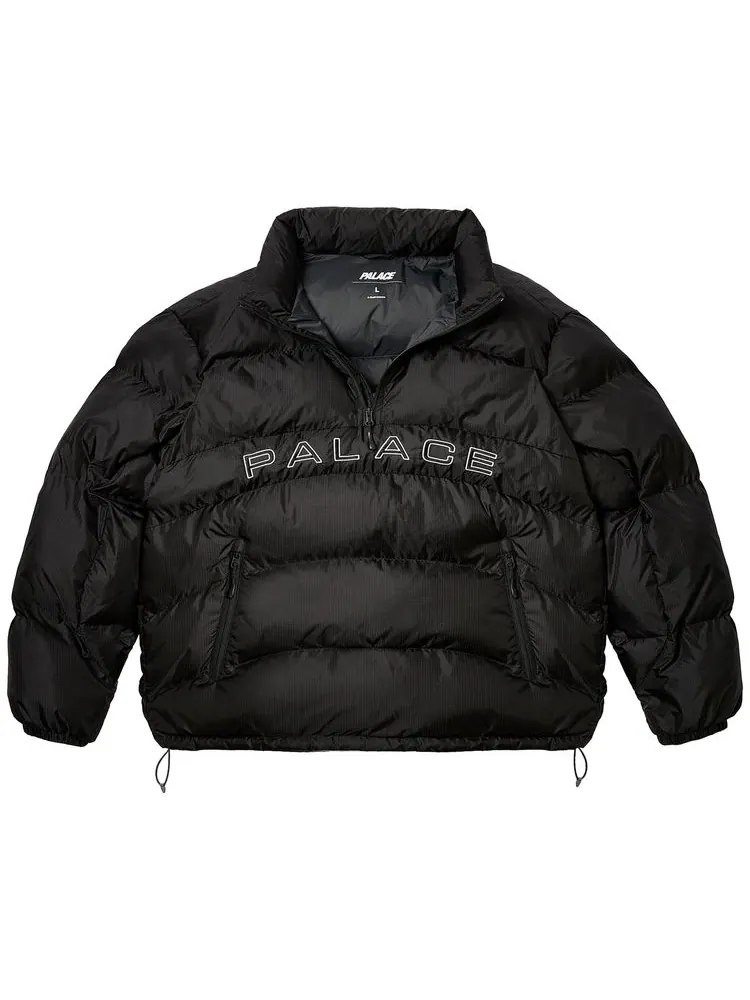 Топ Palace Ripstop Arc Puffa 'Black' — изображение 2 из 3, черный