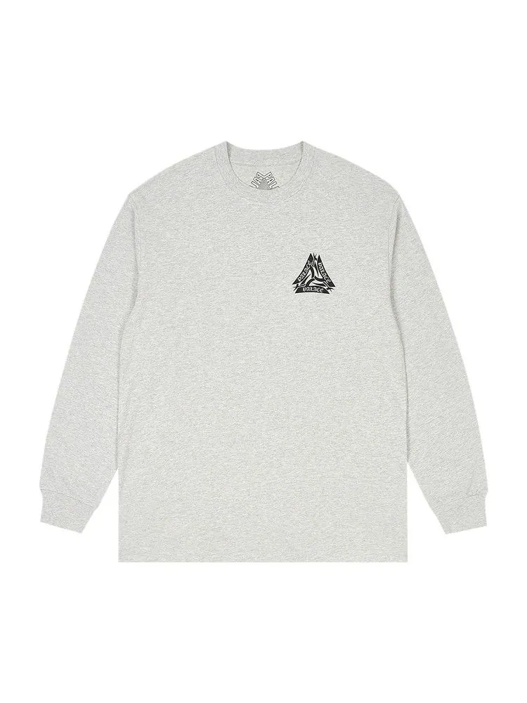 Лонгслив Palace Tribal Tri Longsleeve — изображение 1 из 2, серый