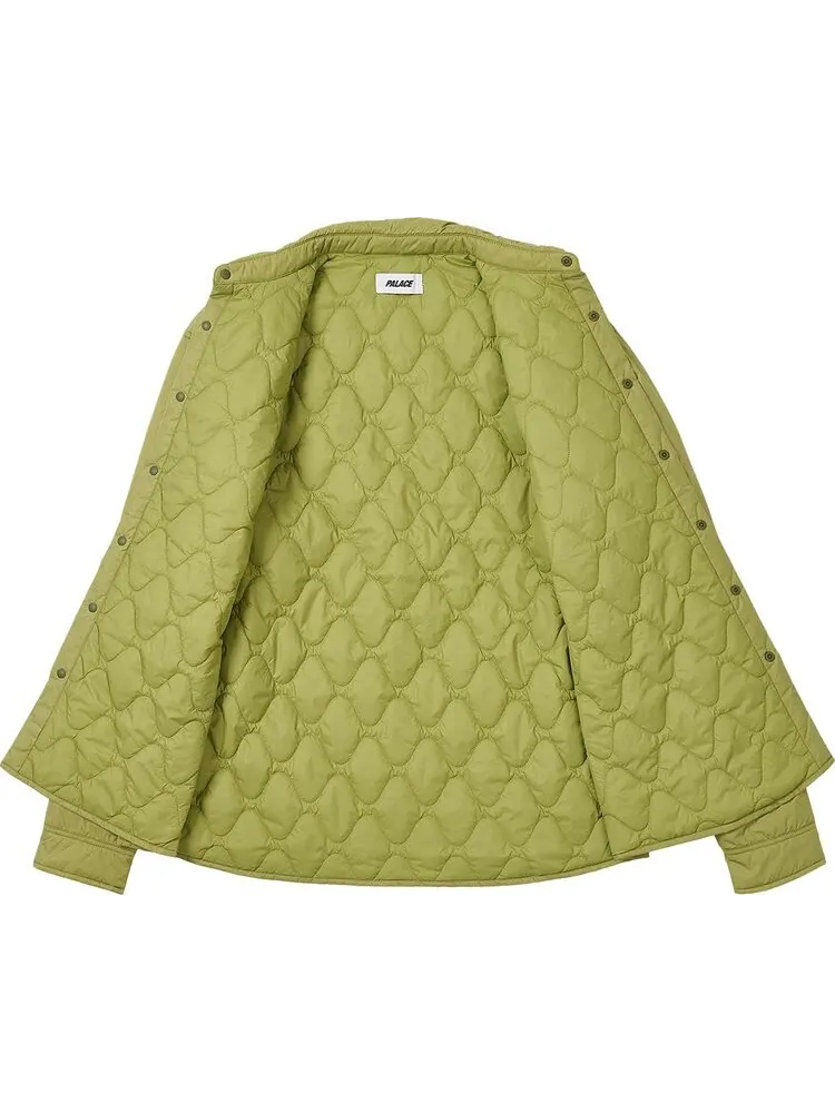 Рубашка Palace Insulated Pertex 'Olive' — изображение 3 из 3, зеленый