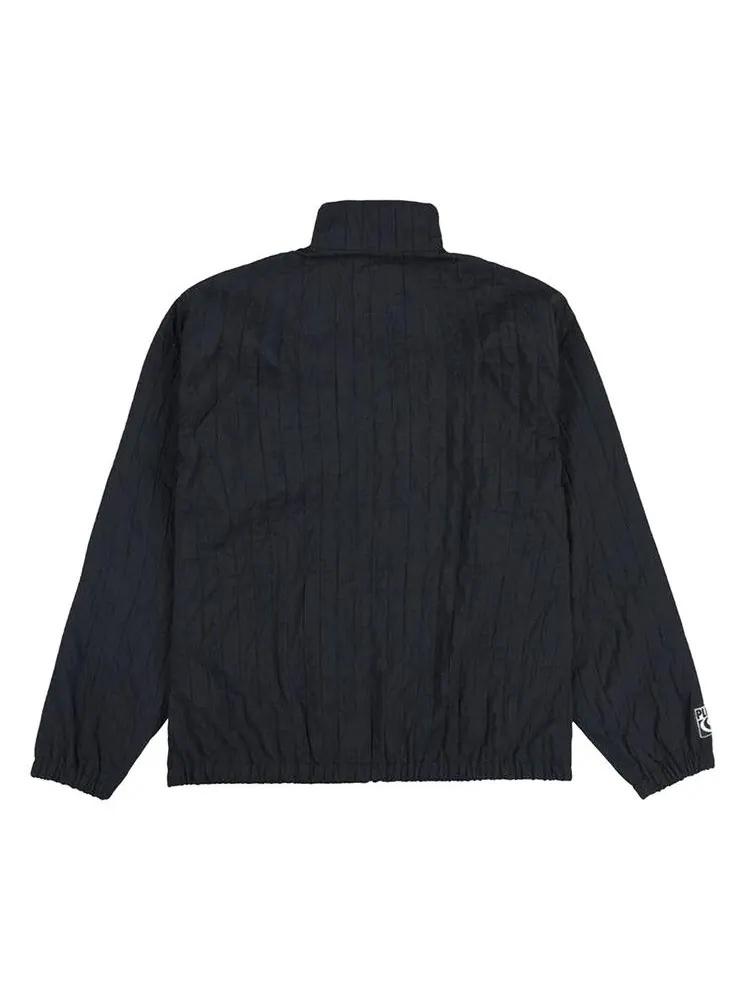 Спортивная куртка Pleasures Rescue Pleated Track Jacket — изображение 2 из 2, черный