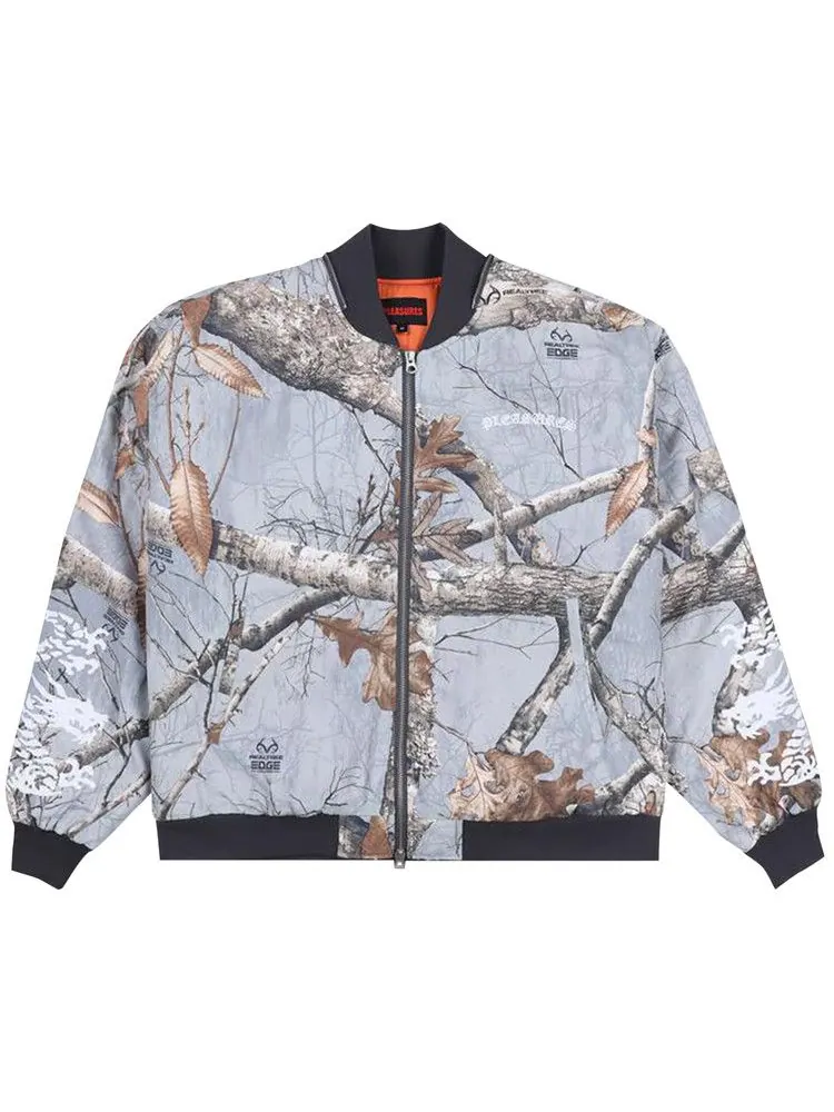 Куртка Pleasures Dragon Bomber Jacket — изображение 1 из 2, серый