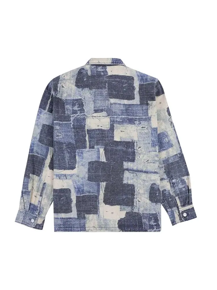 Куртка Pleasures Boro Work Jacket — изображение 2 из 2, синий