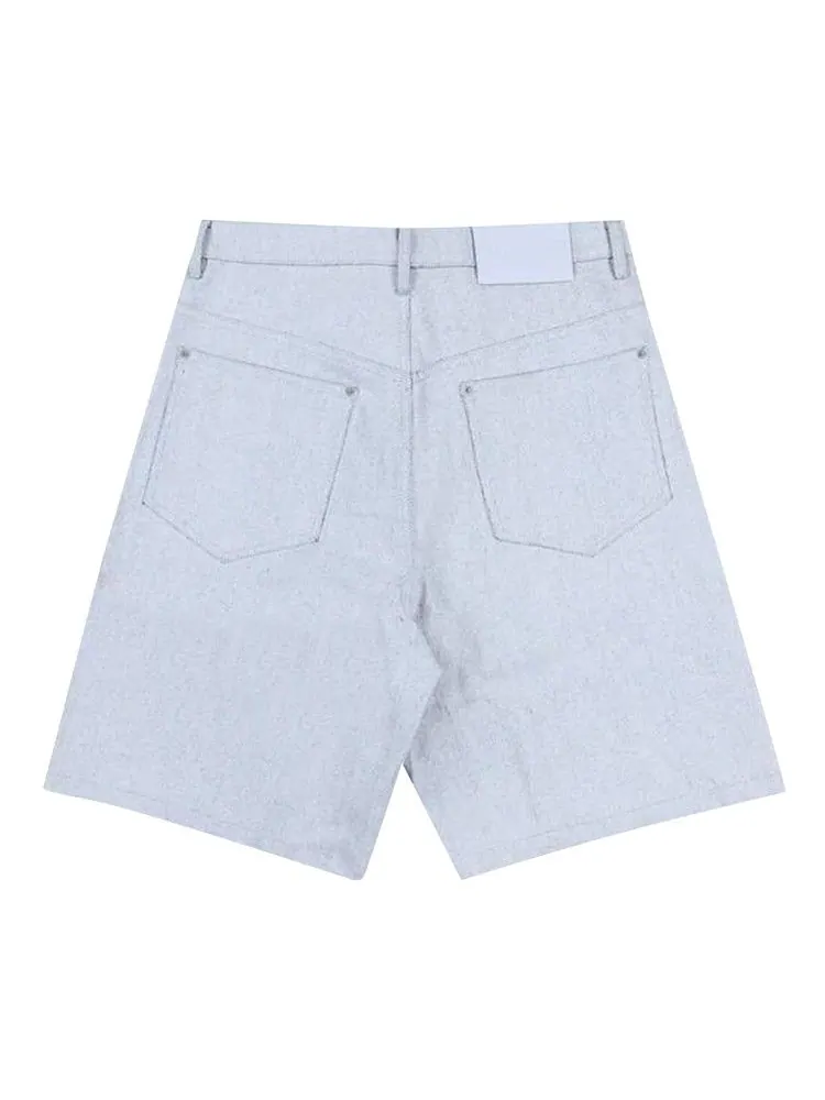 Брюки Pleasures Whiteout Baggy Jorts — изображение 2 из 2, белый